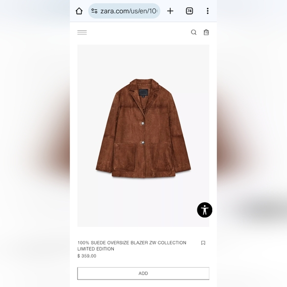 Soft suede jacket - Picture 11 of 14